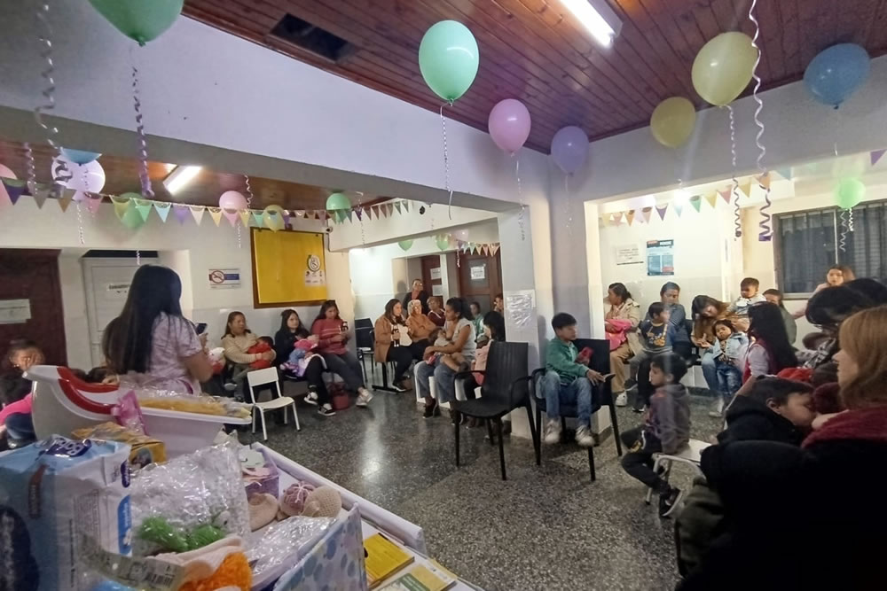 Hospitales y centros de salud se sumaron a la Semana Mundial de la Lactancia con múltiples actividades
