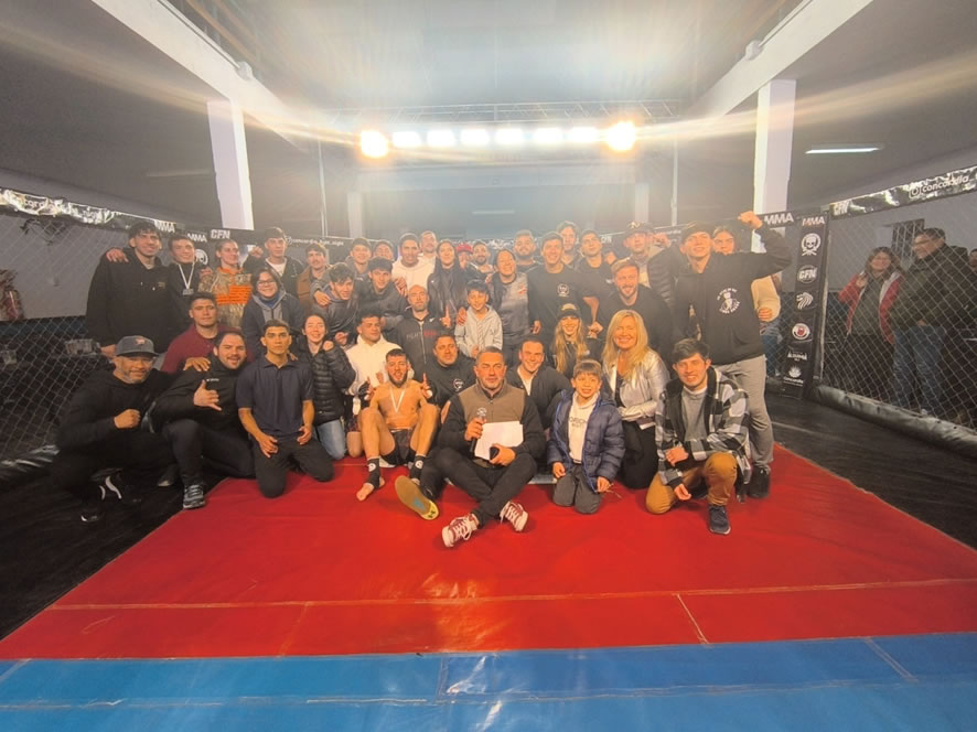 «Concordia Fight Night 6»: El evento de MMA reunió a más de 30 peleadores y dejó varias victorias locales