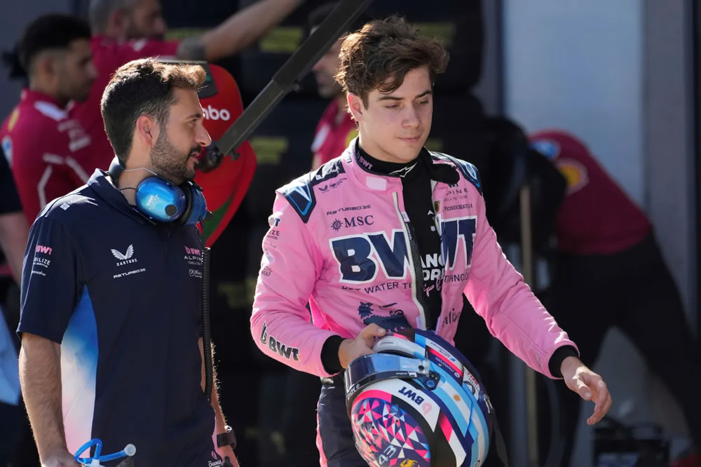 «Este auto es más raro», expresó Franco Colapinto tras su buena labor con Alpine