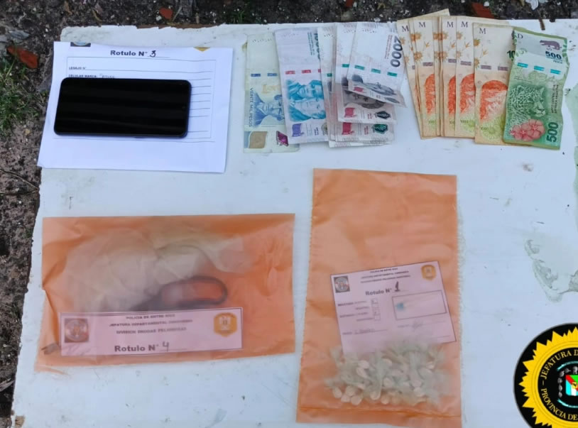 Allanamiento por narcomenudeo: Desbarataron un búnker de drogas