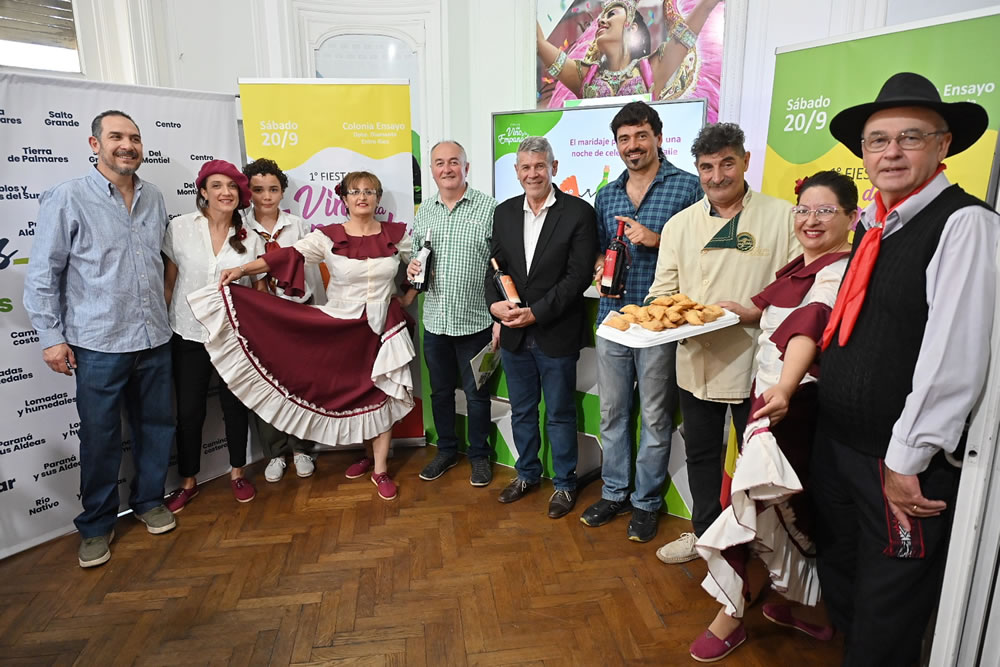 Entre Ríos declaró de Interés Turístico la Fiesta del Vino y la Empanada de Colonia Ensayo