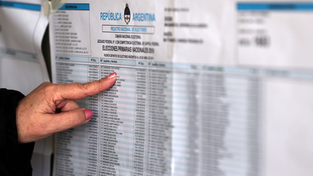 Padrón electoral de Entre Ríos: Cantidad de votantes en cada departamento y el detalle por localidad