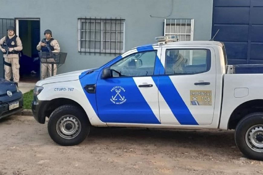 Allanamientos por un caso de violencia contra Prefectura ocurrido en aguas del río