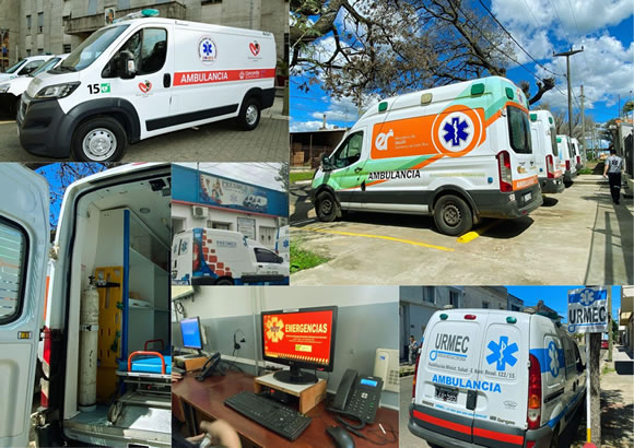 Con la reciente incorporación de móviles de alta complejidad, ¿que capacidad tiene el sistema de ambulancias en Concordia?
