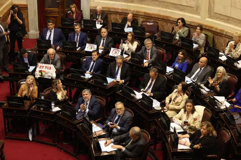 El Senado rechazó los vetos de Milei y dejó firmes las leyes de financiamiento universitario y de apoyo al Garrahan