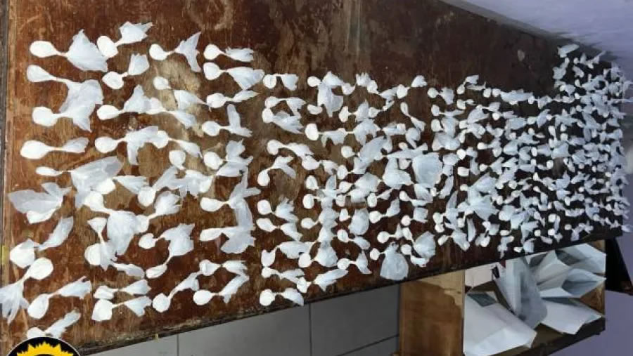 Operativo antidrogas en Gualeguay: Seis detenidos y más de 750 dosis de cocaína secuestradas