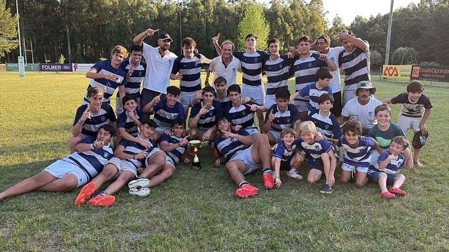 Rugby: Salto Grande se consagró campeón en M1 y Subcampeón en M2