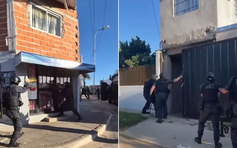 Múltiples allanamientos en el marco de una causa que investiga una presunta tentativa de homicidio