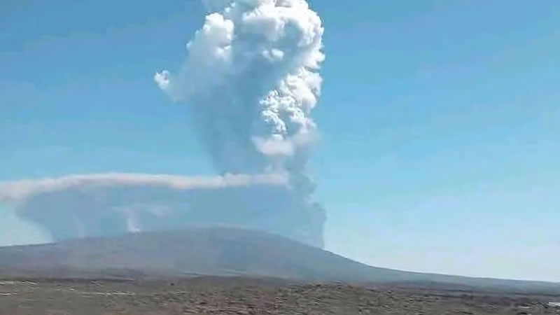 Un volcán en Etiopía entró en erupción por primera vez en 12 mil años