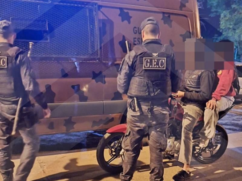 En solo cuatro días, la policía retuvo 50 motos por diversas infracciones