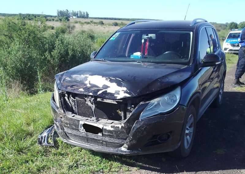 Grave accidente de tránsito en Ruta 14: Un hombre resultó lesionado