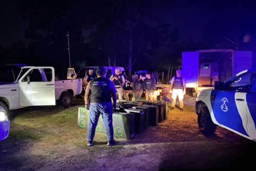 Se allanó un predio rural de Concordia por una causa de contrabando