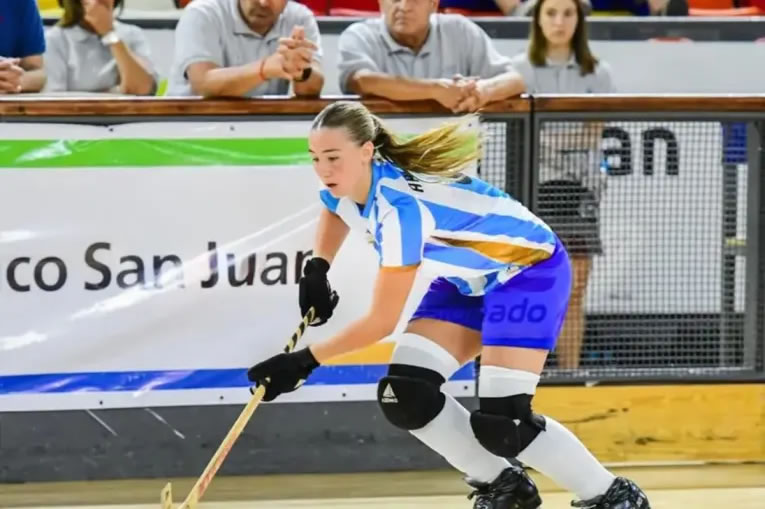 Con tres entrerrianas, Argentina se consagró campeona del Panamericano de Selecciones de hockey sobre patines U19