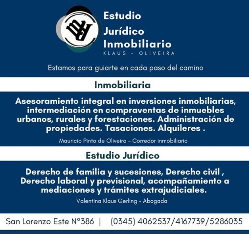 Estudio Jurídico Inmobiliario Klaus – Oliveira