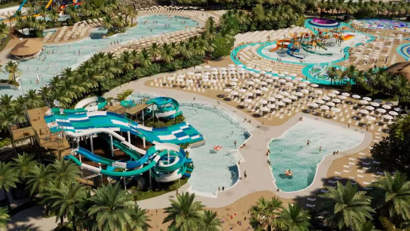 Construyen el parque acuático más grande del país: Con una inversión de u$s 9 millones y más de 50 atracciones