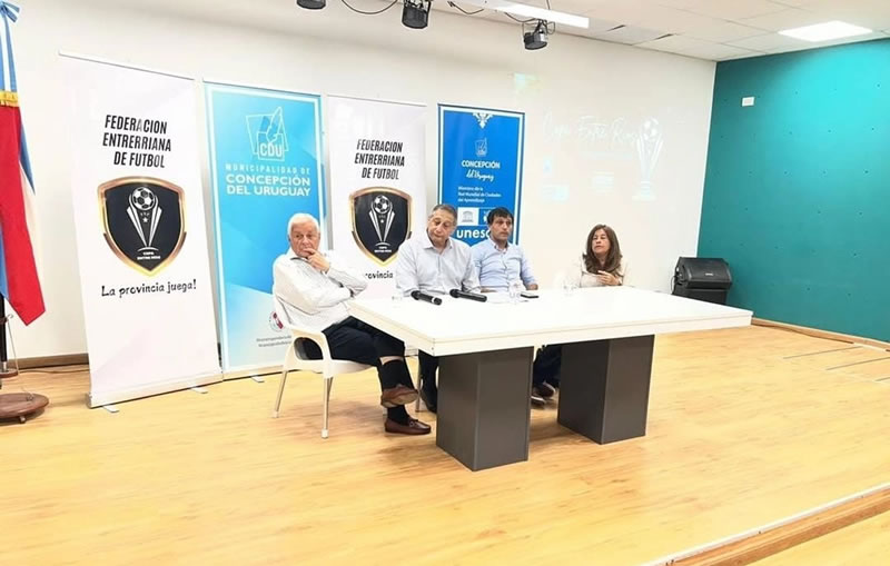 Se presentó una nueva edición de Copa Entre Ríos con la presencia de cinco equipos concordienses