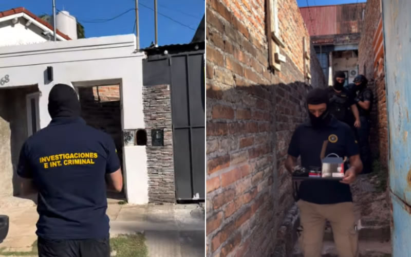 Allanaron la casa de un conocido militante social por presuntas amenazas de muerte contra el intendente y sus funcionarios
