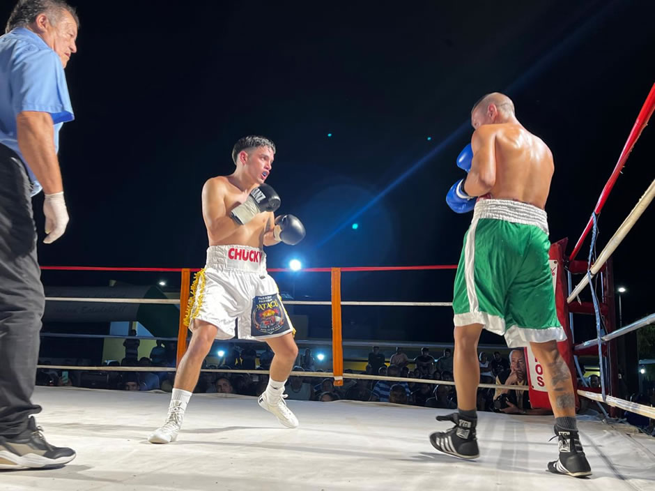 Se inauguró la temporada 2026 de boxeo en el Club Defensores del Barrio Nebel con el debut ganador de Cristian Roldán