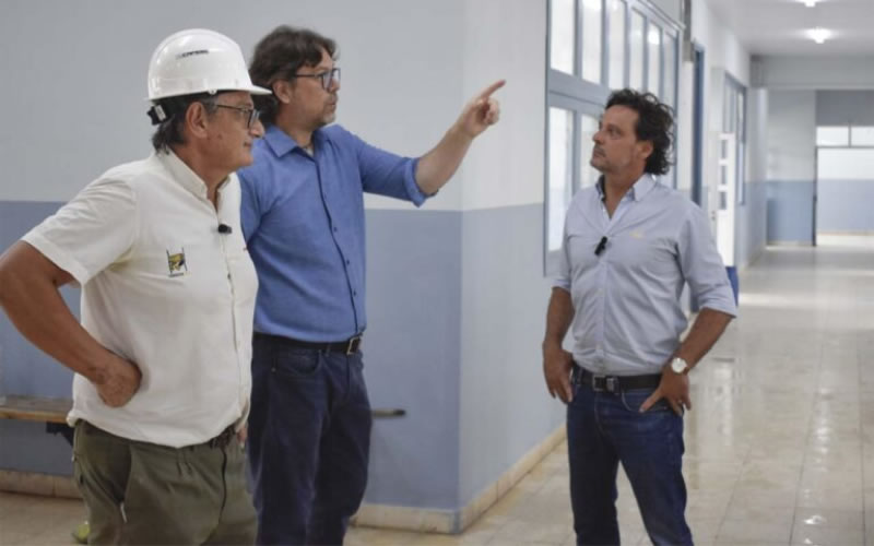CAFESG finalizó las obras de infraestructura sanitaria en la Escuela Técnica N° 1 «Brigadier Pascual Echagüe» de Concordia