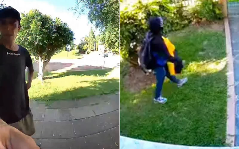 Tocó timbre en una vivienda y entró a robar