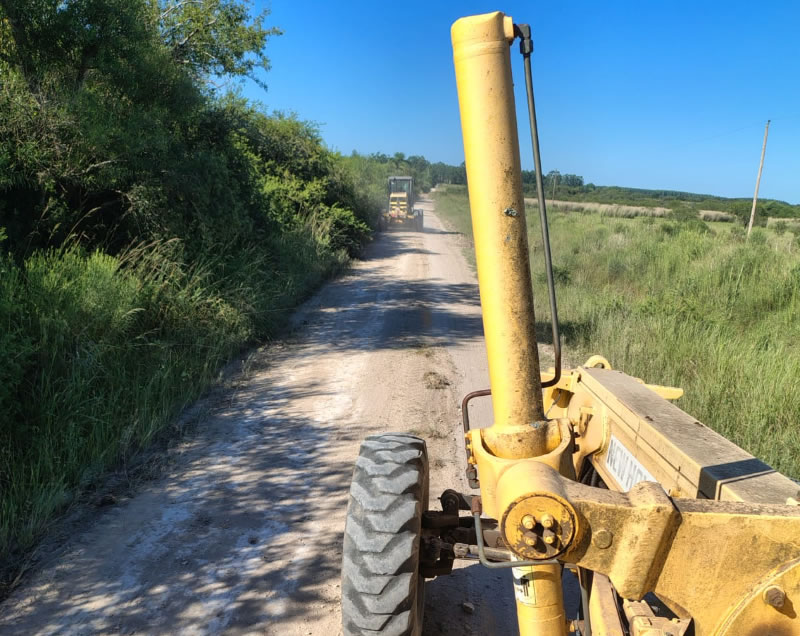 Avanzan los trabajos de conservación en toda la provincia