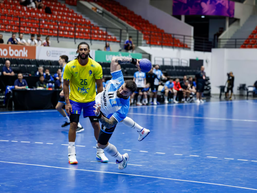 La Selección Argentina de handball dio el golpe ante Brasil y se quedó con el título