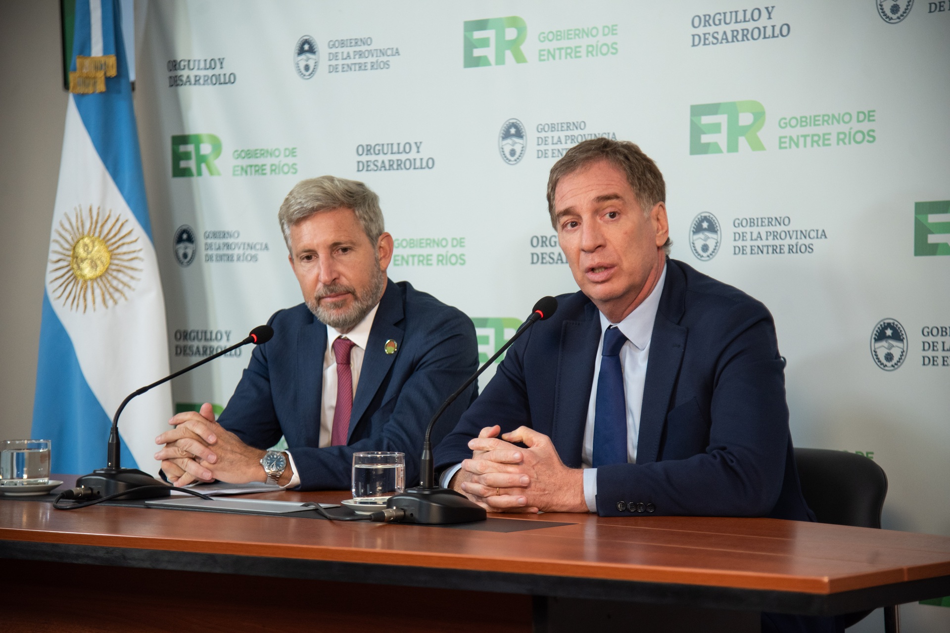 El Gobernador recibió Santilli y ratificó el acompañamiento de Entre Ríos a las reformas que impulsa Nación
