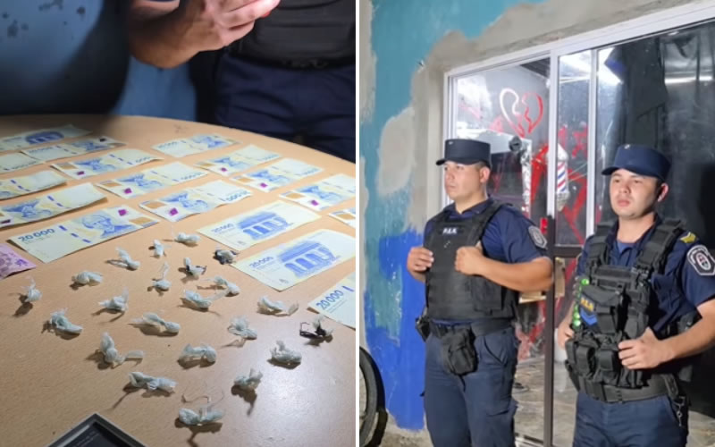 El robo de un celular derivó en allanamientos en la zona sur