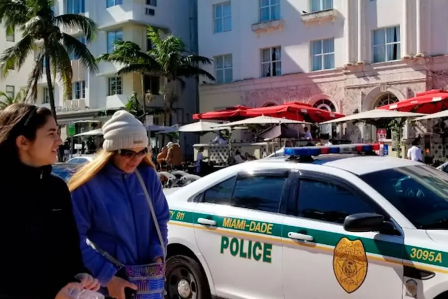 Miami bajo cero térmico: heladas, viento fuerte y calles vacías por la ola polar