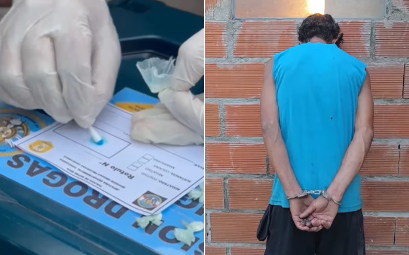 Allanamientos por un robo en una vivienda derivaron en el secuestro de cocaína y un detenido