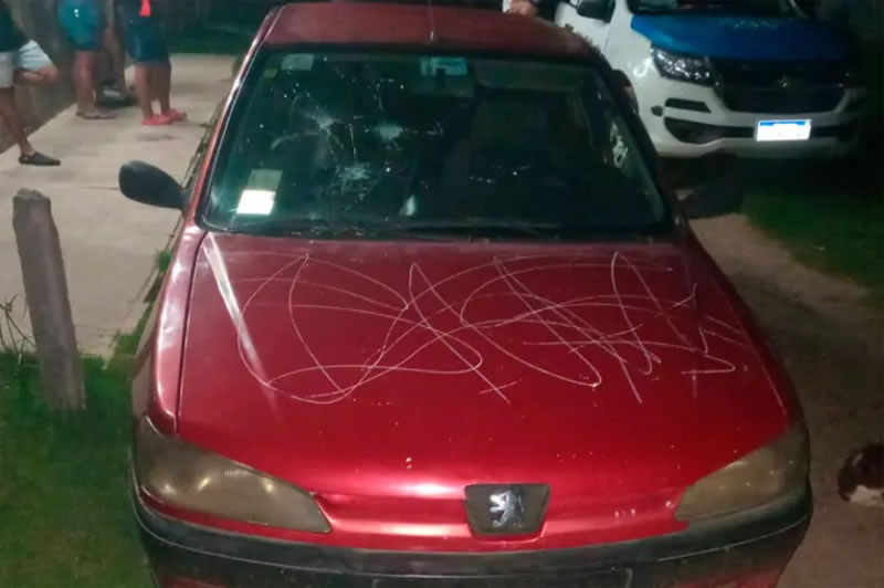 Rompió un vehículo, hirió a su ex pareja y fue arrestada en Concordia