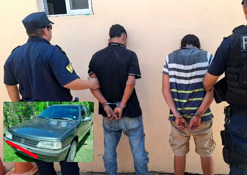 Detuvieron a dos hombres por el robo del auto a una docente
