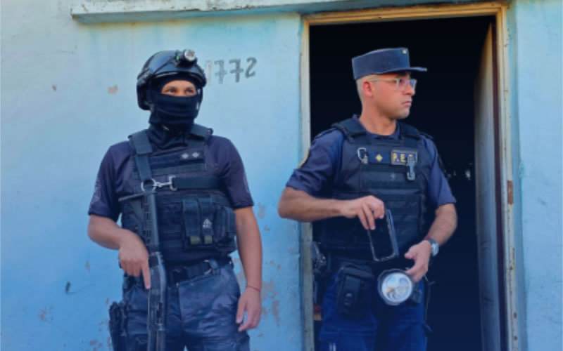 Allanaron vivienda de un motochorro sindicado de participar en el asalto a una joven