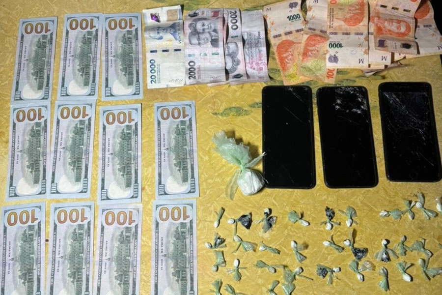Con allanamientos y detenciones continúan recuperando dólares robados en una vivienda