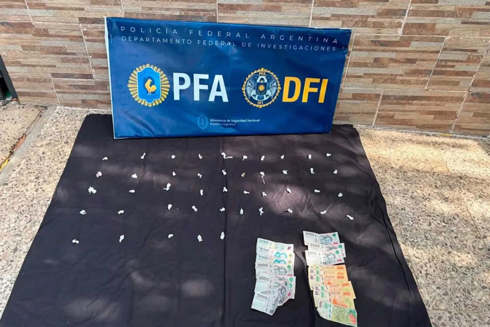 Secuestran droga y detienen a tres personas en un operativo contra el narcotráfico