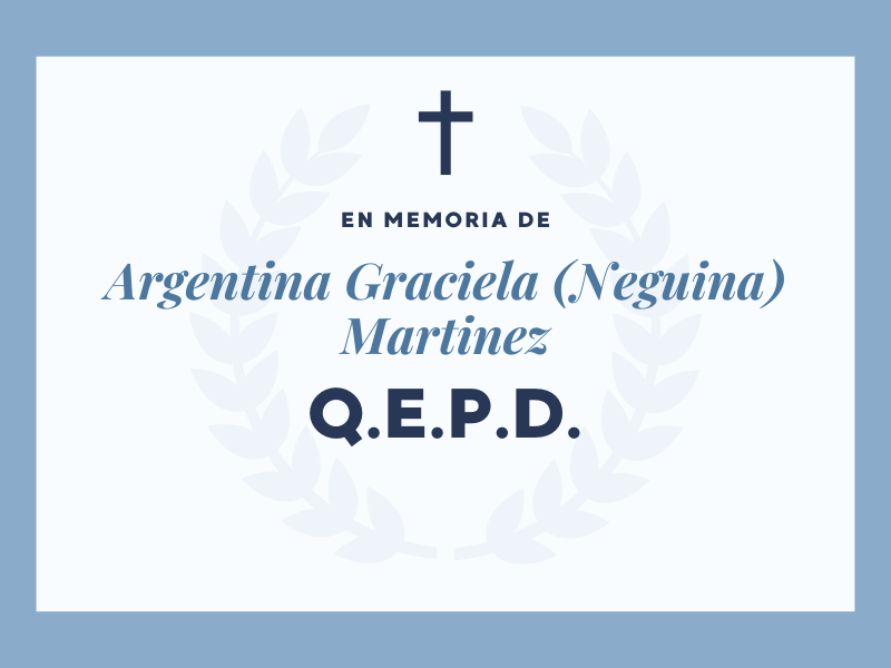 Falleció el día 13/02/2026 en Concordia, Entre Ríos