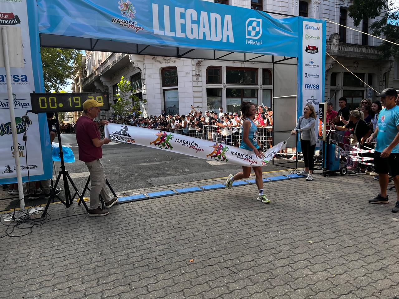 Greta Rodríguez se quedó con la 16° edición de la Maratón de la Mujer en Concordia