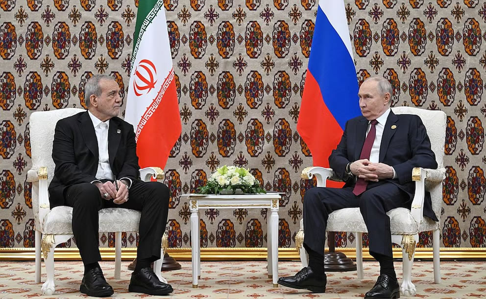 Putin respaldó a Irán tras los reportes de que Rusia compartió inteligencia sobre los activos de Estados Unidos en la región