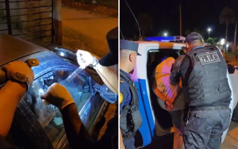 Detuvieron a un hombre sindicado de efectuar disparos hacia la vivienda de su expareja