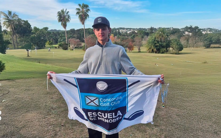 “Uno de mis sueños a corto plazo es seguir mejorando día a día y llegar a ganar algún torneo importante” – Objetivos claros para Augusto Liberatori en el golf