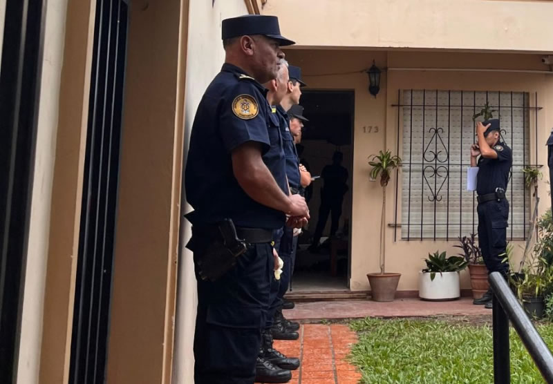 Secuestraron armas de fuego tras un allanamiento en el marco de una causa por violencia de género