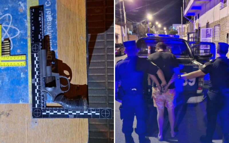 Conflicto vecinal: Detuvieron a dos hombres y secuestraron un arma de fuego
