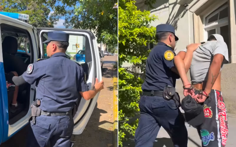 Detuvieron a un sujeto sindicado de asaltar a una mujer para robarle el celular