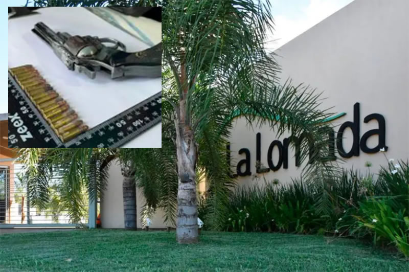 Robo millonario en barrio privado de Villa Adela: Detuvieron a serenos y secuestraron armas y droga