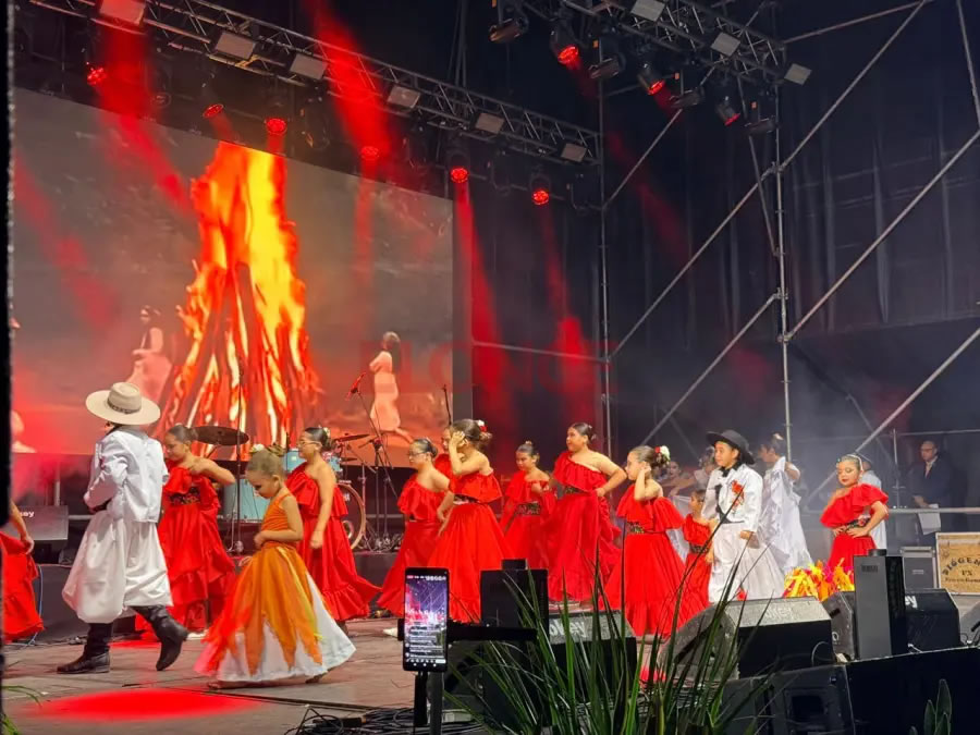 Se vivió la tercera luna de la 52° Fiesta Provincial del Ternero Entrerriano en Feliciano