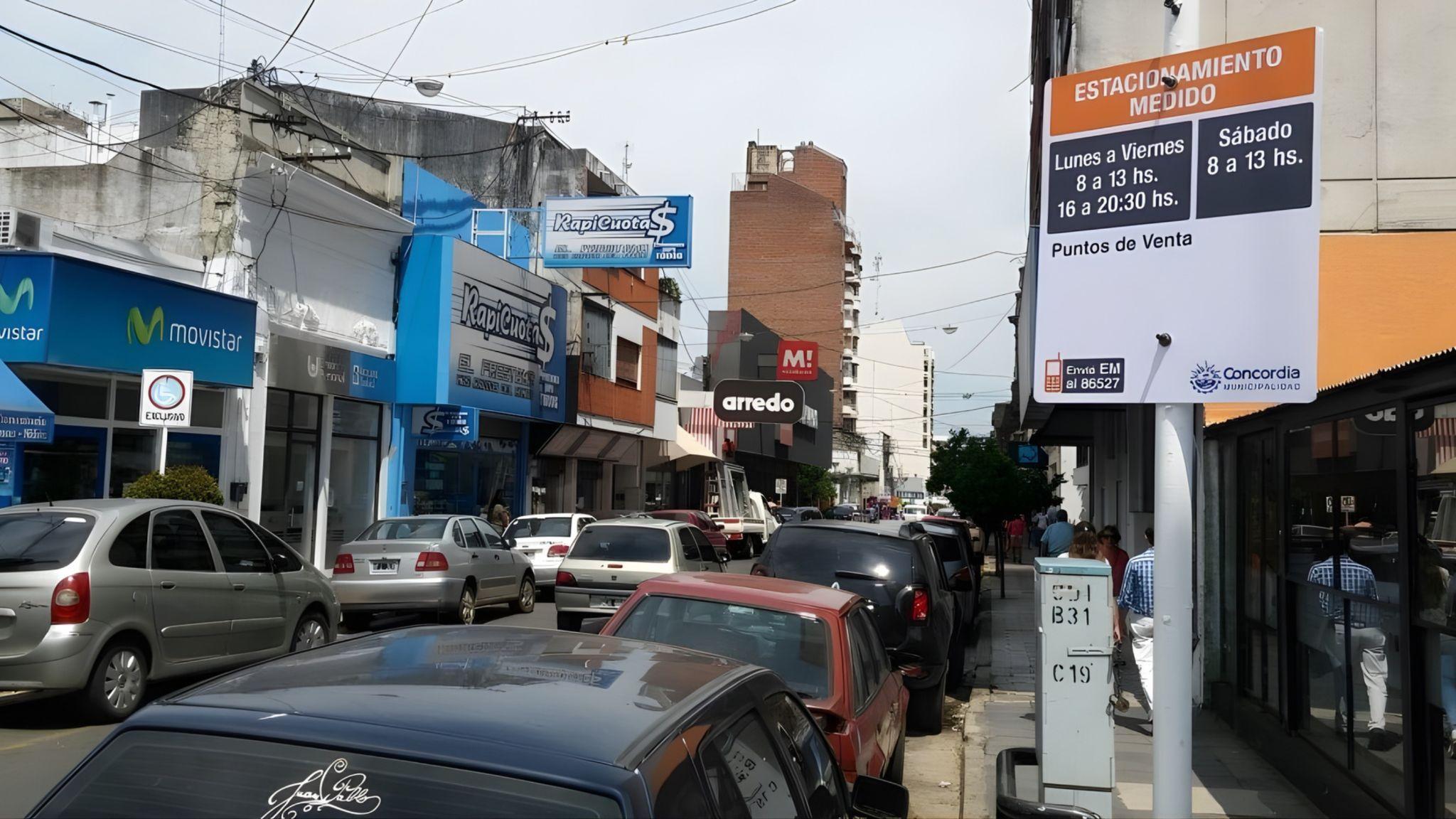 Estacionamiento medido: Concordia tendrá una nueva app municipal y cambian las tarifas