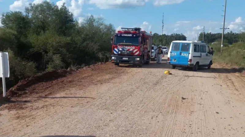 Hallaron a un hombre sin vida en un arroyo de Chajarí: investigan su identidad y las causas de la muerte