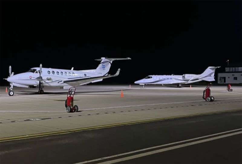 El aeropuerto de Concordia fue el epicentro de un nuevo operativo de ablación de órganos con aviones procedentes de CABA y Córdoba