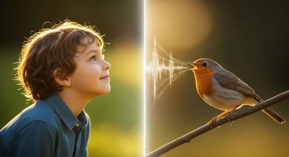 Un estudio internacional revela que humanos y animales eligen las mismas señales acústicas