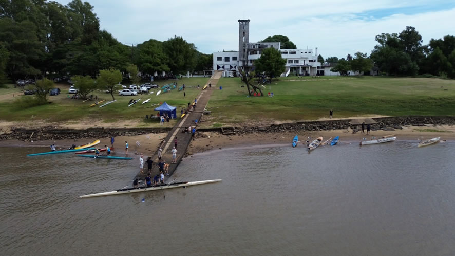 Concordia abrió el calendario del remo entrerriano con una gran convocatoria en el río Uruguay